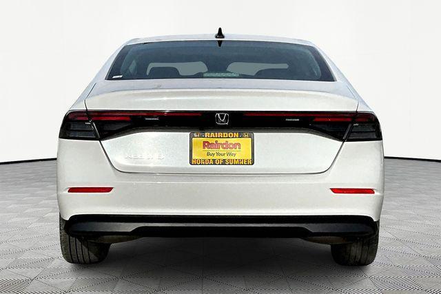 new 2025 Honda Accord car, priced at $28,500