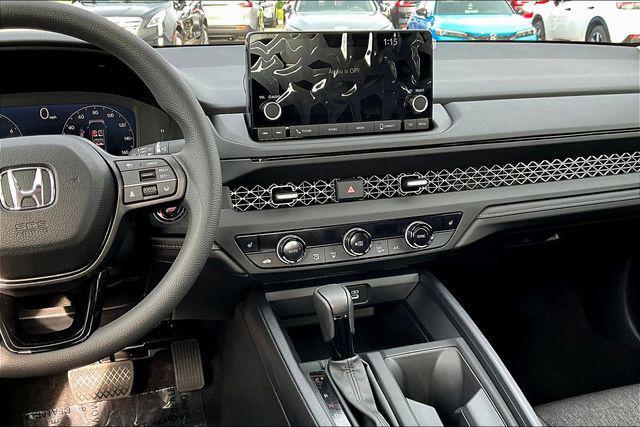 new 2025 Honda Accord car, priced at $28,500