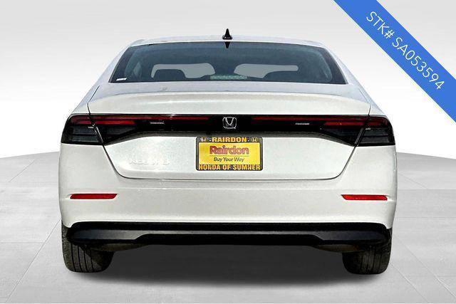 new 2025 Honda Accord car, priced at $28,500