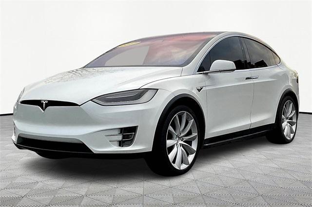 used 2017 Tesla Model X car, priced at $29,977