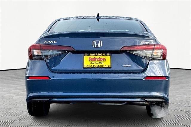 new 2025 Honda Civic car, priced at $30,300