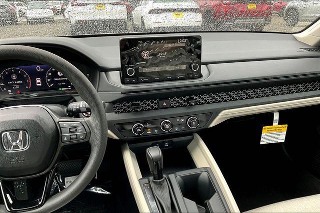 new 2025 Honda Accord car, priced at $29,900