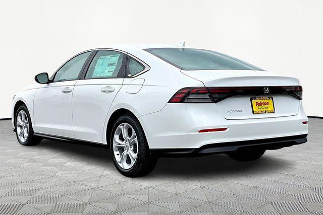 new 2025 Honda Accord car, priced at $29,900