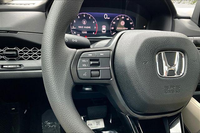 new 2025 Honda Accord car, priced at $29,900