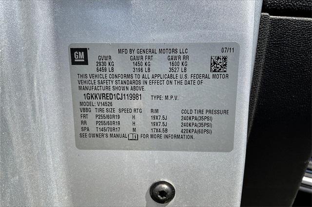 used 2012 GMC Acadia car, priced at $7,977