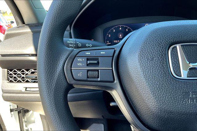 new 2025 Honda Accord car, priced at $26,500
