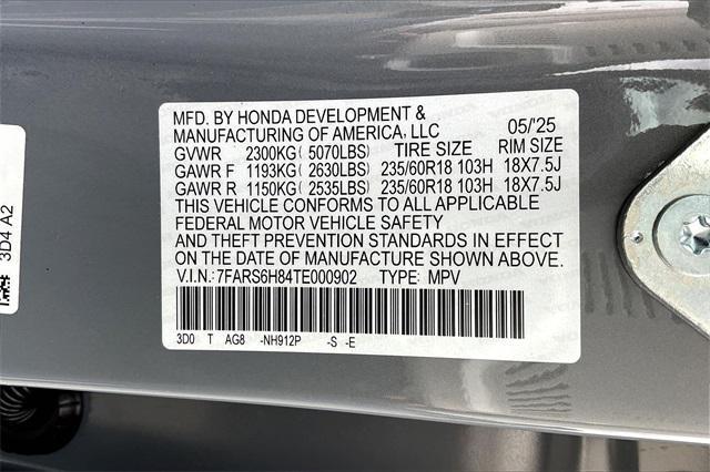 new 2026 Honda CR-V Hybrid car, priced at $42,075