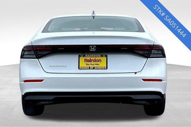 new 2025 Honda Accord car, priced at $26,500