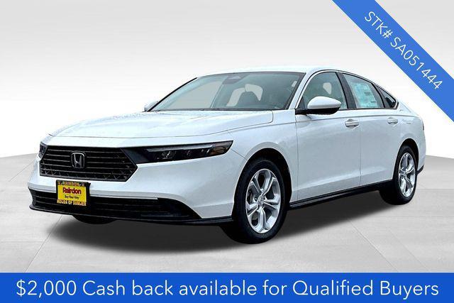 new 2025 Honda Accord car, priced at $26,500