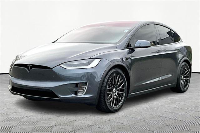 used 2017 Tesla Model X car, priced at $28,916