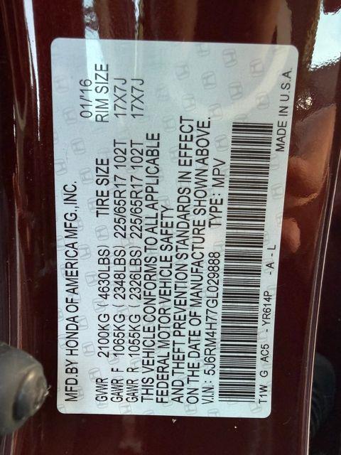 used 2016 Honda CR-V car, priced at $16,491