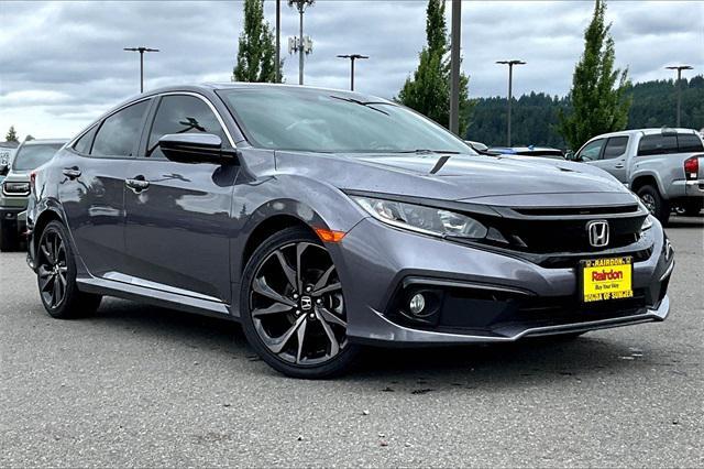 used 2020 Honda Civic car, priced at $21,888