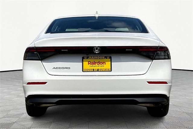 new 2024 Honda Accord car, priced at $27,977