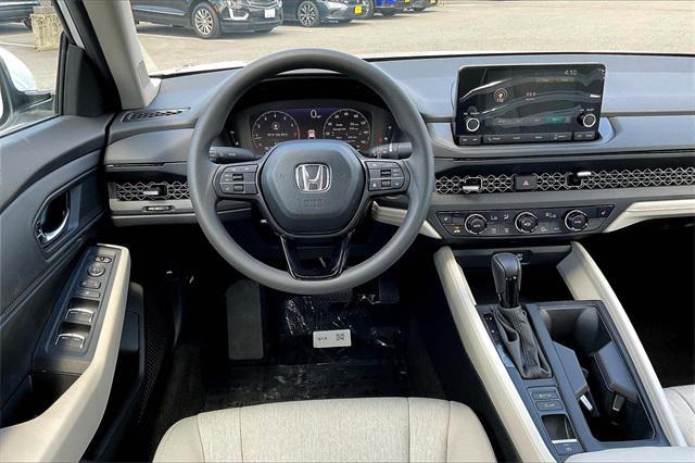 new 2024 Honda Accord car, priced at $27,977