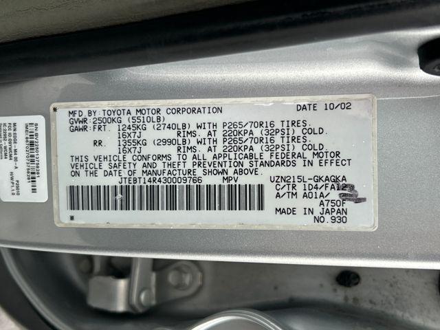 used 2003 Toyota 4Runner car, priced at $10,977