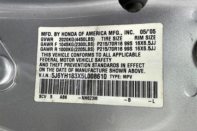 used 2005 Honda Element car, priced at $8,977
