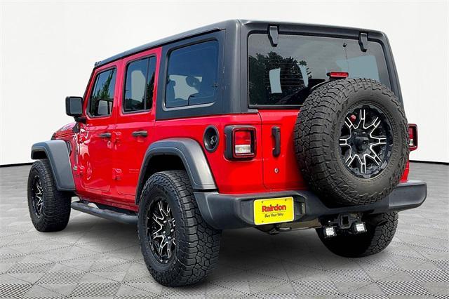 used 2018 Jeep Wrangler Unlimited car, priced at $19,771