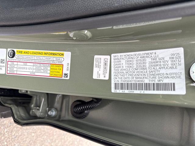 new 2026 Honda CR-V Hybrid car, priced at $39,705