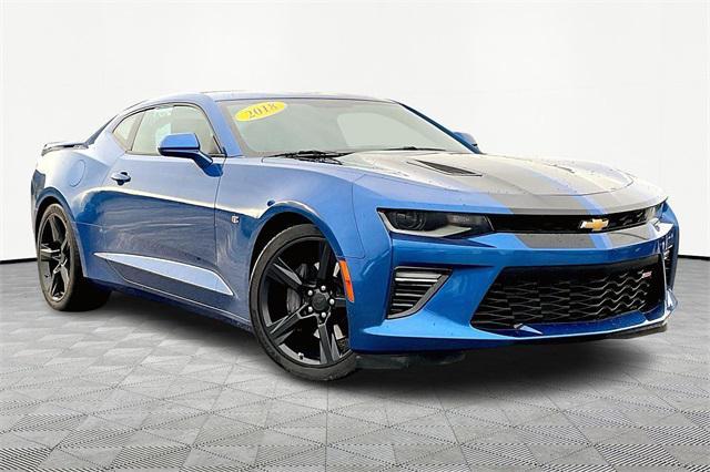 used 2018 Chevrolet Camaro car, priced at $35,888