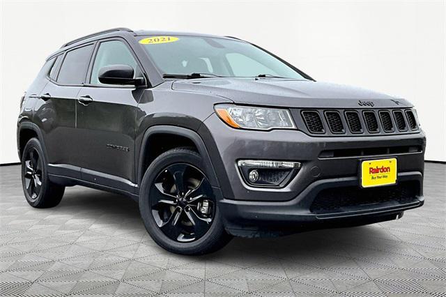 used 2021 Jeep Compass car, priced at $16,888