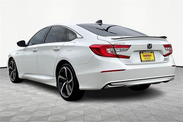 used 2022 Honda Accord Hybrid car, priced at $19,561