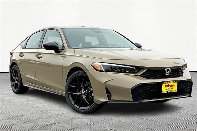 new 2025 Honda Civic Hybrid car, priced at $31,755