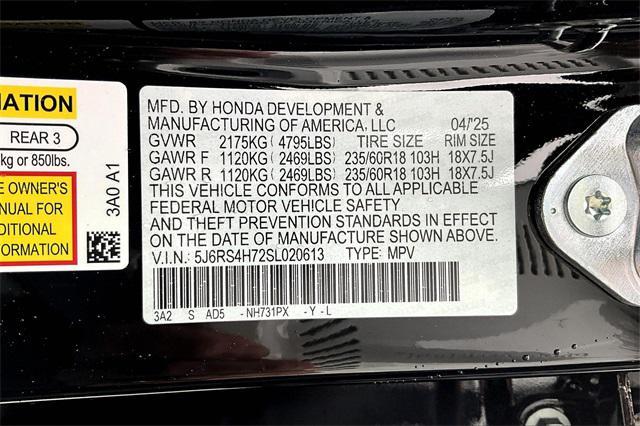 new 2025 Honda CR-V car, priced at $37,895