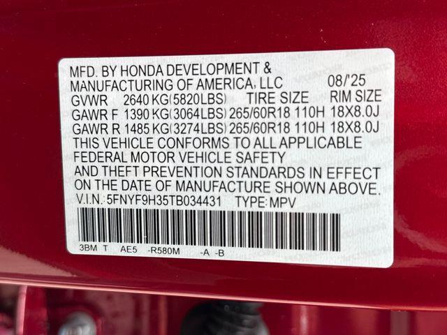 new 2026 Honda Passport car, priced at $47,210