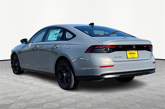 new 2025 Honda Accord car, priced at $32,165