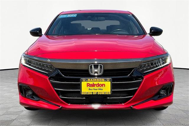 used 2022 Honda Accord car, priced at $27,888