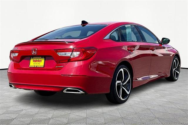 used 2022 Honda Accord car, priced at $27,888