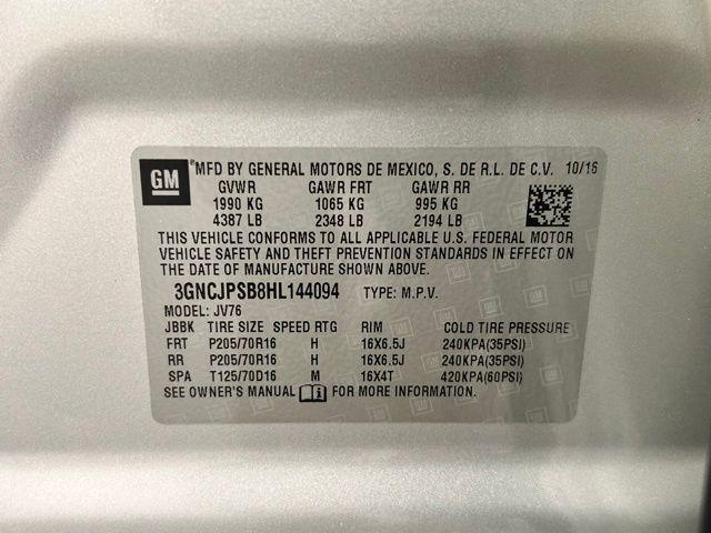 used 2017 Chevrolet Trax car, priced at $11,491