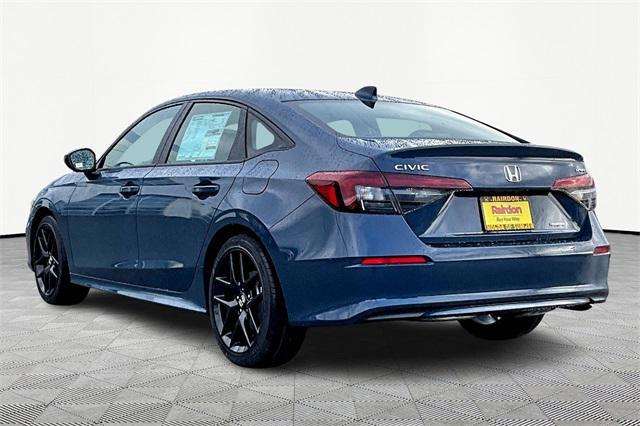 new 2025 Honda Civic Hybrid car, priced at $30,555