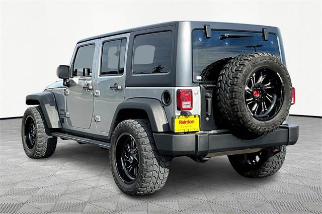 used 2016 Jeep Wrangler Unlimited car, priced at $17,977