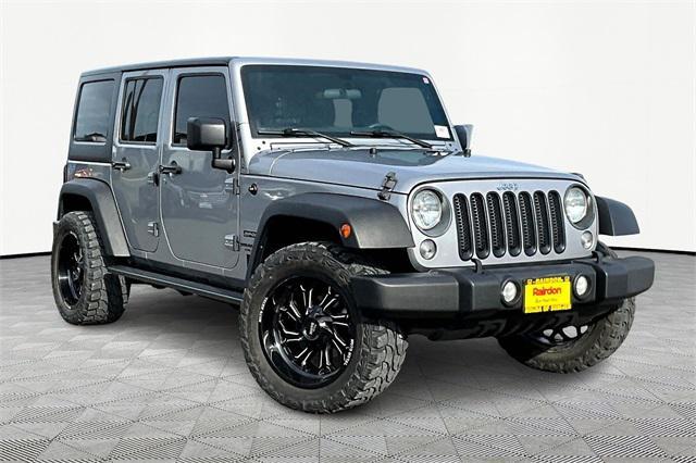 used 2016 Jeep Wrangler Unlimited car, priced at $17,977