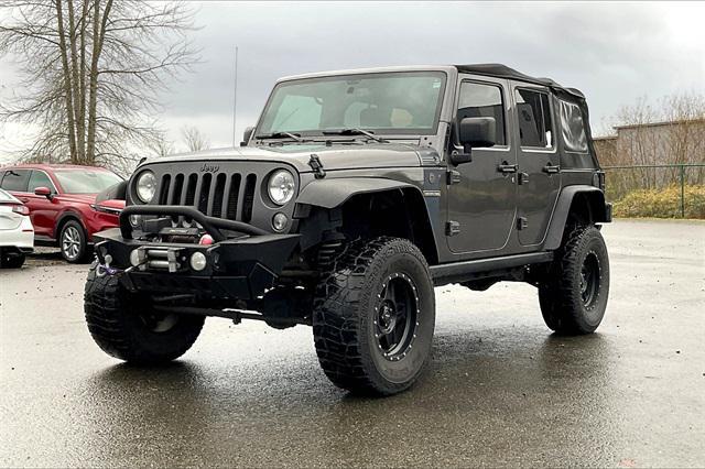 used 2016 Jeep Wrangler Unlimited car, priced at $18,491