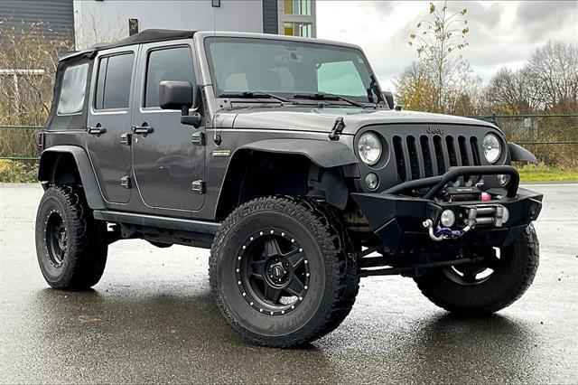 used 2016 Jeep Wrangler Unlimited car, priced at $18,491