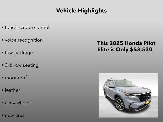 new 2025 Honda Pilot car, priced at $53,530