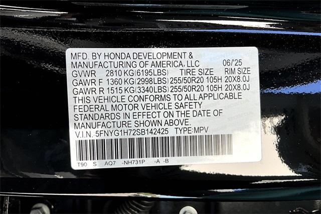 new 2025 Honda Pilot car, priced at $53,800