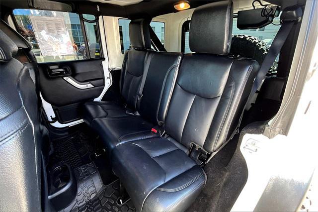 used 2015 Jeep Wrangler Unlimited car, priced at $24,977