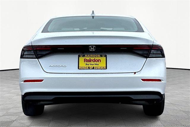 new 2025 Honda Accord car, priced at $29,900