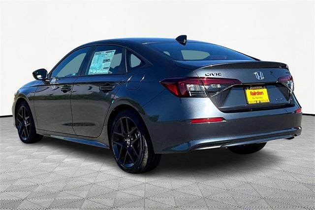 new 2026 Honda Civic Hybrid car, priced at $30,445