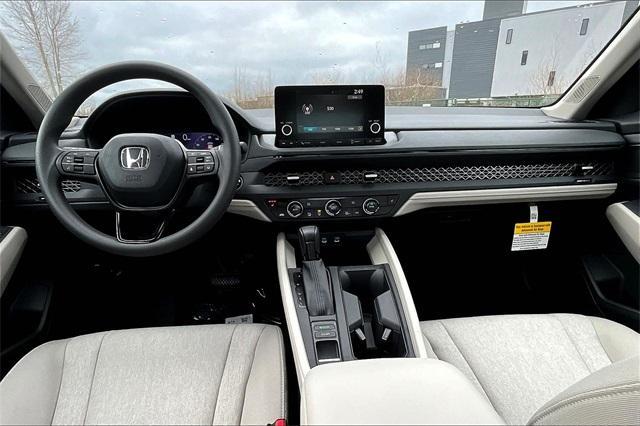 new 2024 Honda Accord car, priced at $27,997