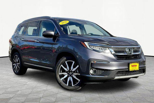 used 2021 Honda Pilot car, priced at $28,491