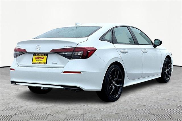 new 2025 Honda Civic Hybrid car, priced at $30,555