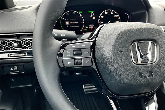 new 2025 Honda Civic Hybrid car, priced at $30,555