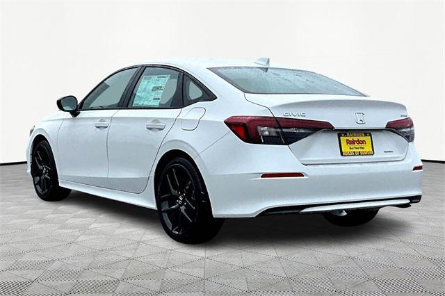 new 2025 Honda Civic Hybrid car, priced at $30,555