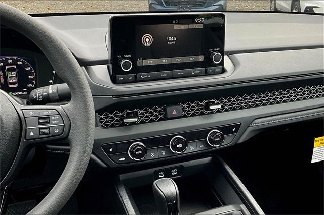 new 2025 Honda Accord car, priced at $31,710