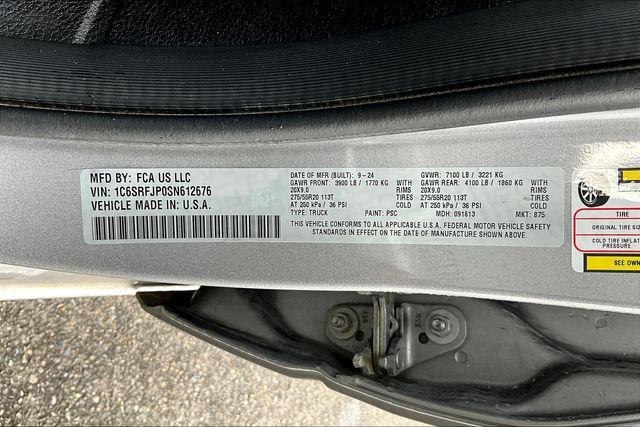 used 2025 Ram 1500 car, priced at $42,999