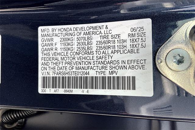 new 2026 Honda CR-V Hybrid car, priced at $38,525